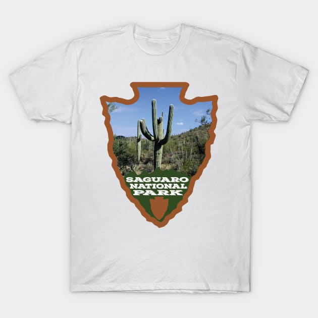 Saguaro National Park arrowhead T-Shirt by nylebuss